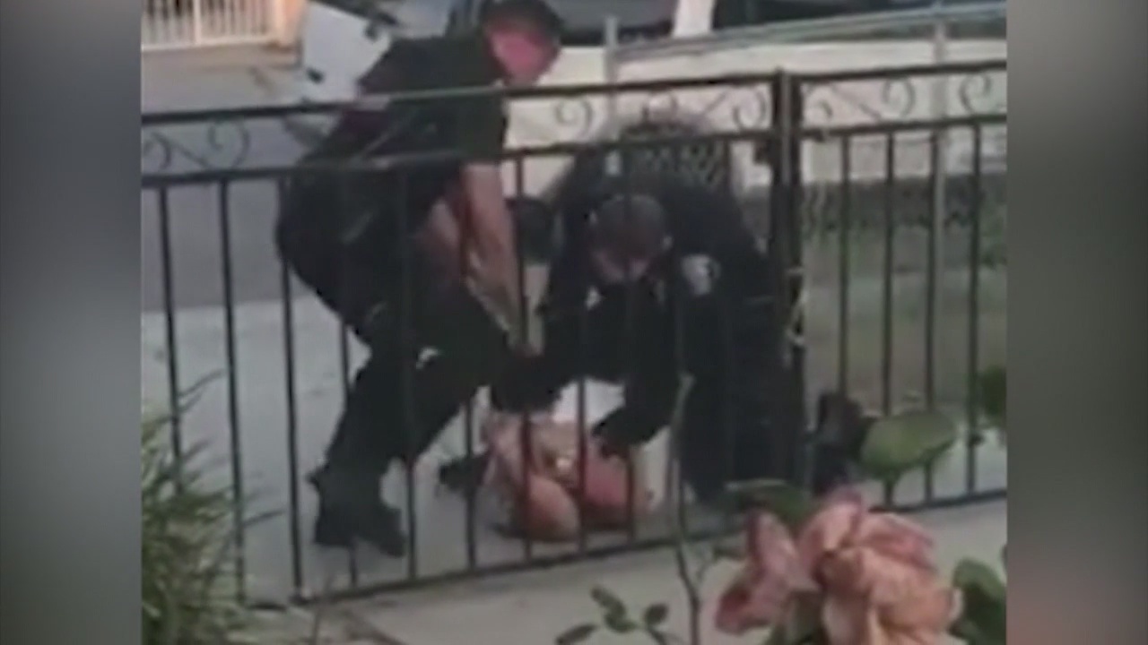 Santa Ana Police beating