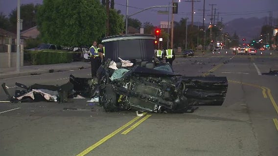 Woman killed in 3-vehicle crash in Winnetka