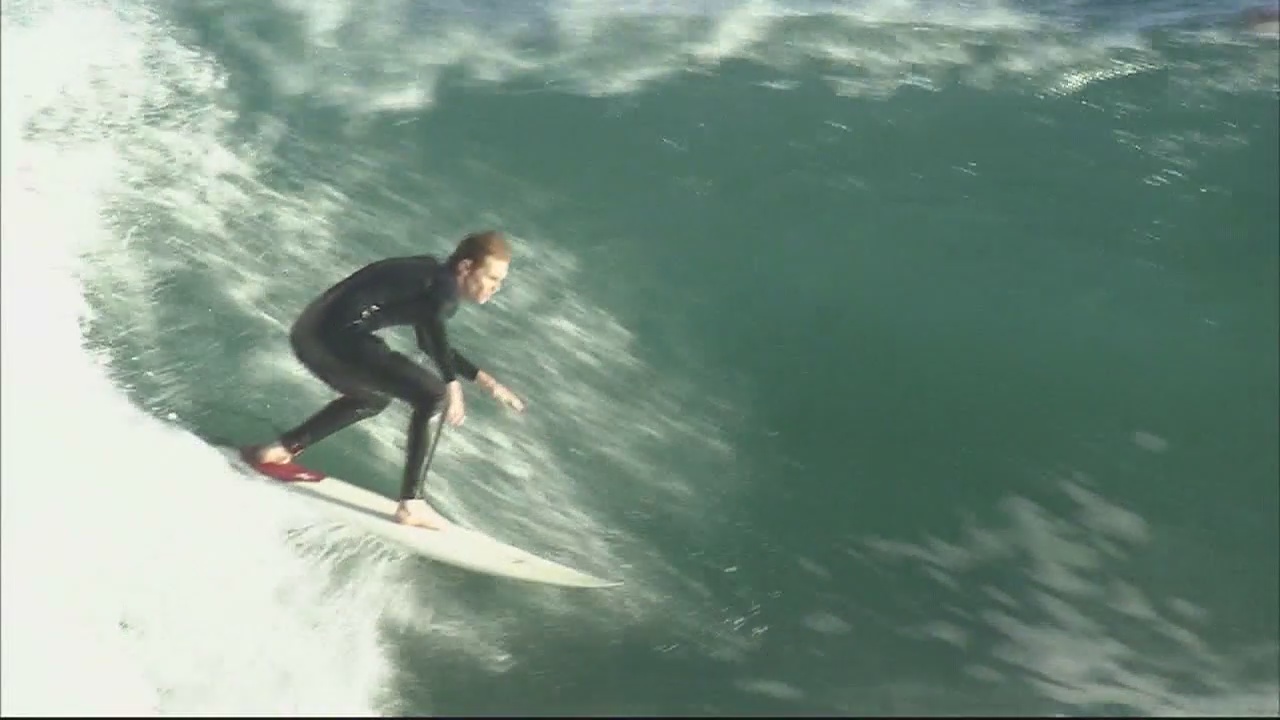 High Surf in Newport Beach