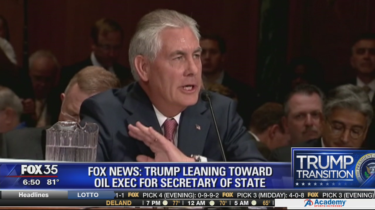 Oil executive a contender for State Department
