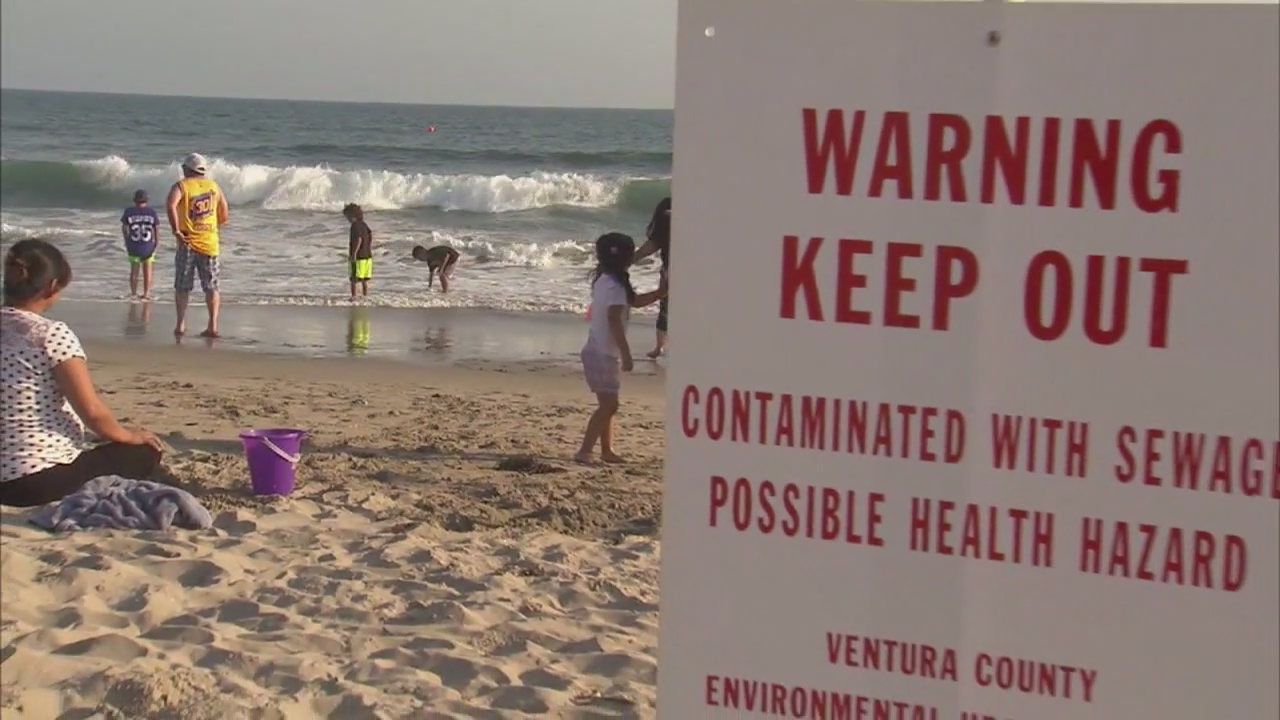 Sewage spill in Oxnard prompts closure of several beaches
