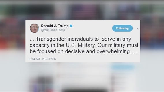 SoCal residents react to President Trump's transgender ban in US military