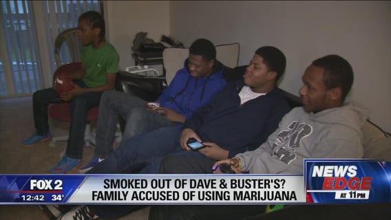 Family says Dave and Buster's manager accused them of smelling like weed