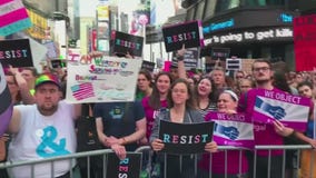 Protests against President's Trump's decision