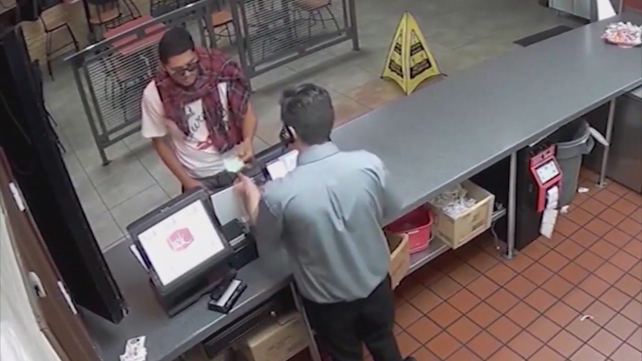 Authorities investigating whether suspect is connected to series of OC fast-food robberies