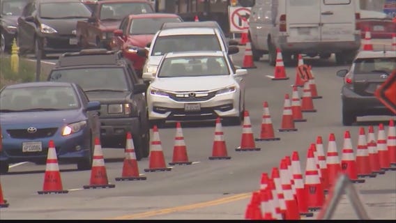 Overnight 405 closures near LAX begin Monday