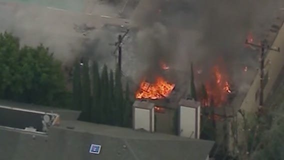 Dozens displaced after fire at apartment building in Arcadia