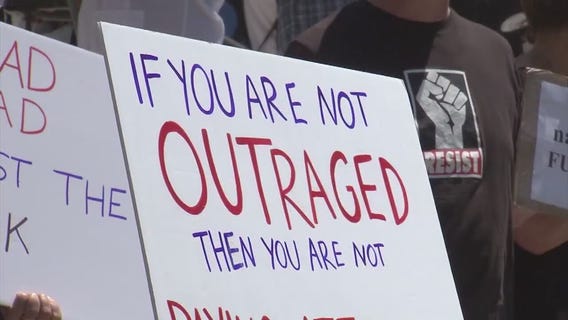 Charlottesville solidarity rally in DTLA