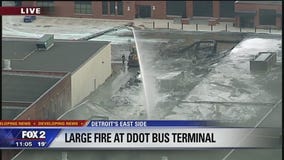 DDOT Shoemaker Terminal damaged by fire