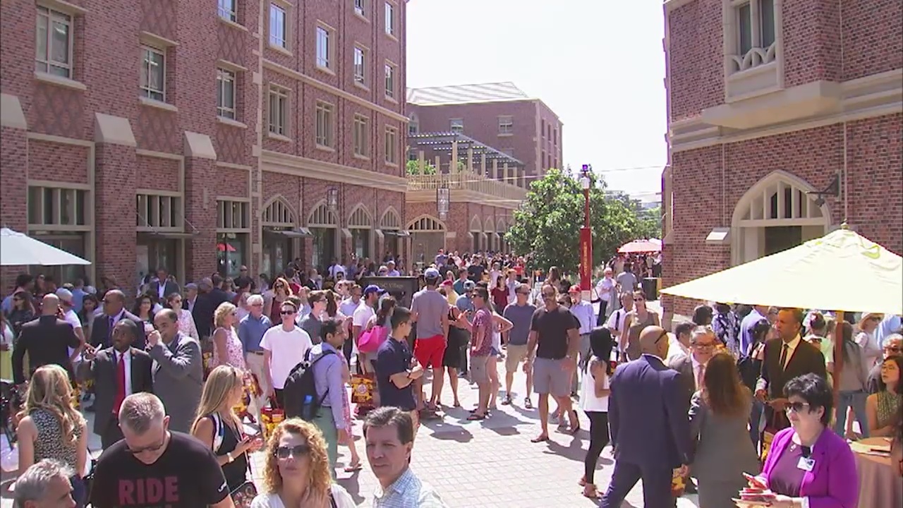 $700 million 'USC Village' opens to students, area residents