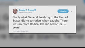 Trump tweets out wrong tweet concerning WW1