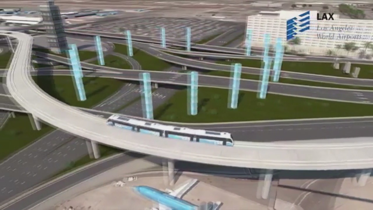 A first look at the LAX automated 'People Mover'