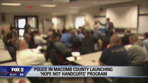 Free addiction program launching at all police stations in Macomb County