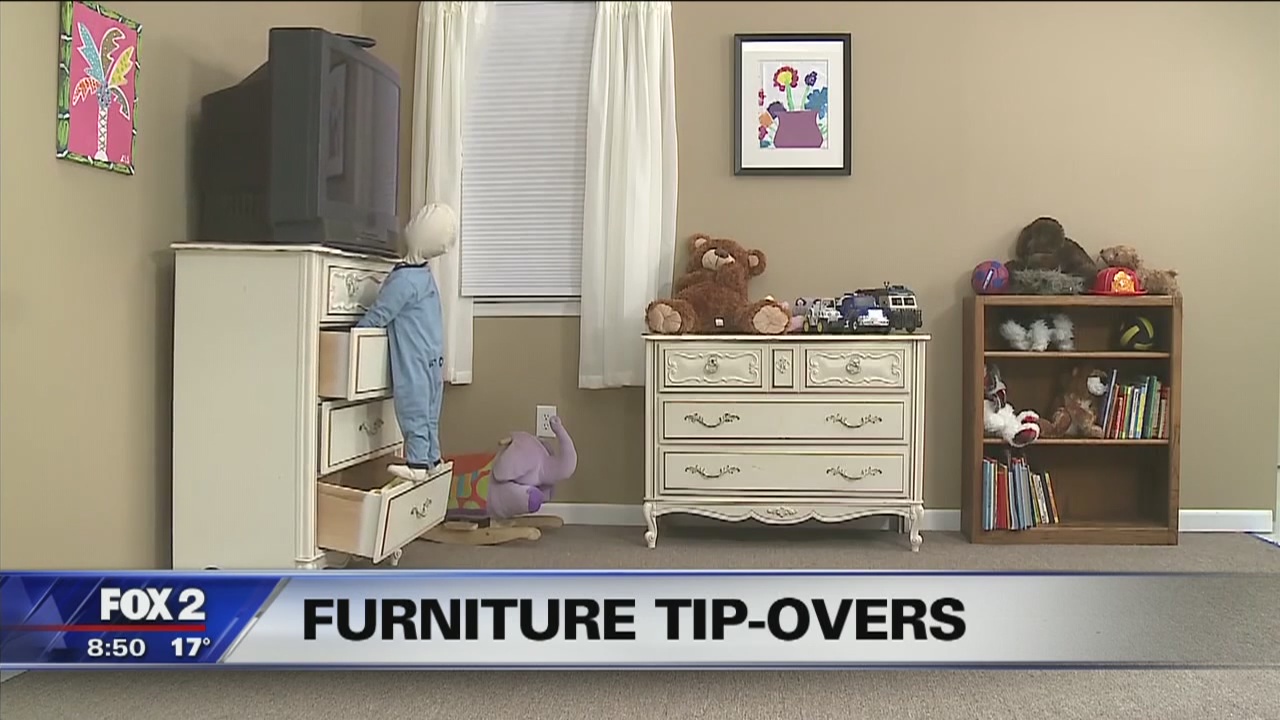 Preventing child injury, death from falling furniture