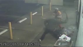 Search for man wanted in axe attack