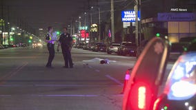 Woman killed after being struck by two hit-and-run vehicles in Van Nuys
