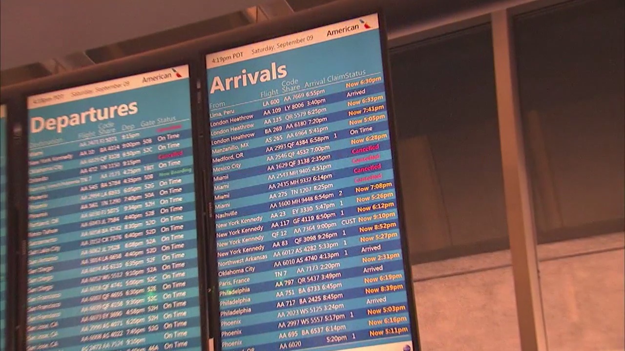 Hurricane Irma cancels dozens of flights to and from LAX