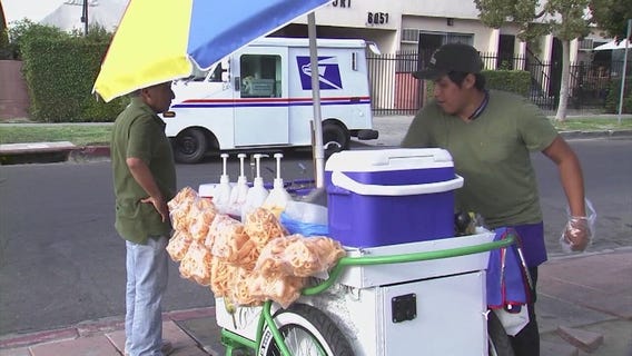 Hollywood vendor that was attacked gets new cart