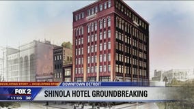 Bedrock and Shinola break ground on Shinola hotel