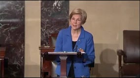 Warren silenced by Senate Republicans after violating arcane rule