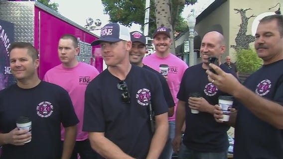 Coffee Shop Takeover with the Fullerton firefighters