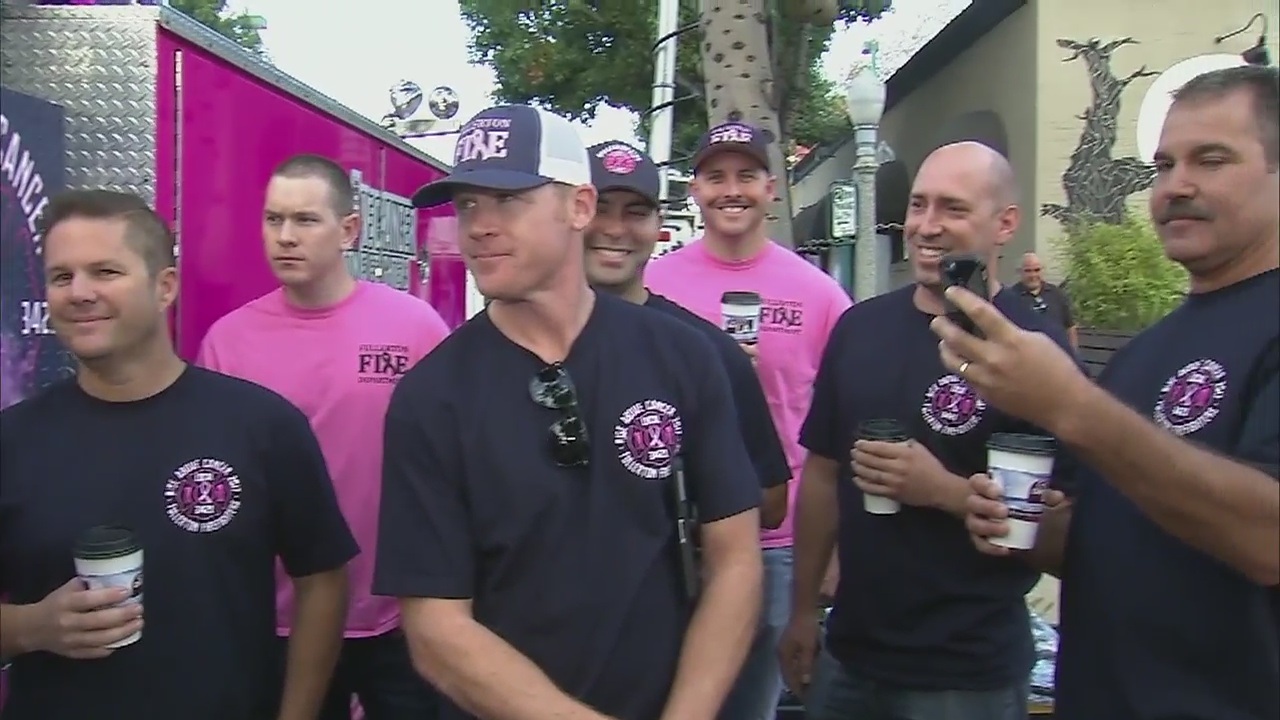 Coffee Shop Takeover with the Fullerton firefighters