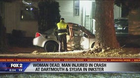 Driver crashes fleeing Dearborn Heights police; woman killed