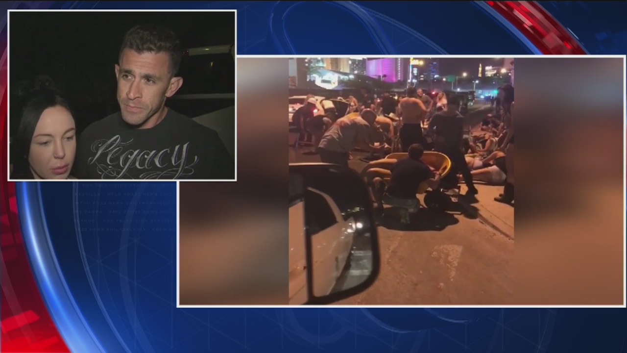 Witnesses describe moment gunman opened fire at Las Vegas concert