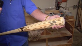 Peek inside the SoCal company that makes baseball bats for the World Series