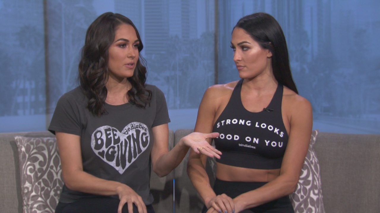 Take a look at Nikki and Brie Bella's new fashion line 'Birdiebee'