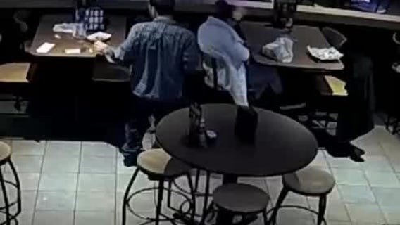 Man wanted for swiping cash left on table at Westland Buffalo Wild Wings