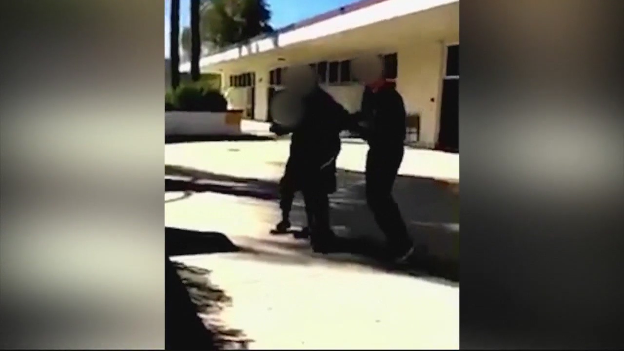 Caught on video: Simi Valley High School student attacked