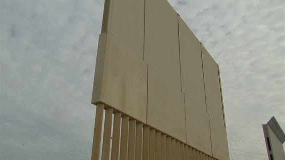 U.S. Border Patrol testing border wall prototypes