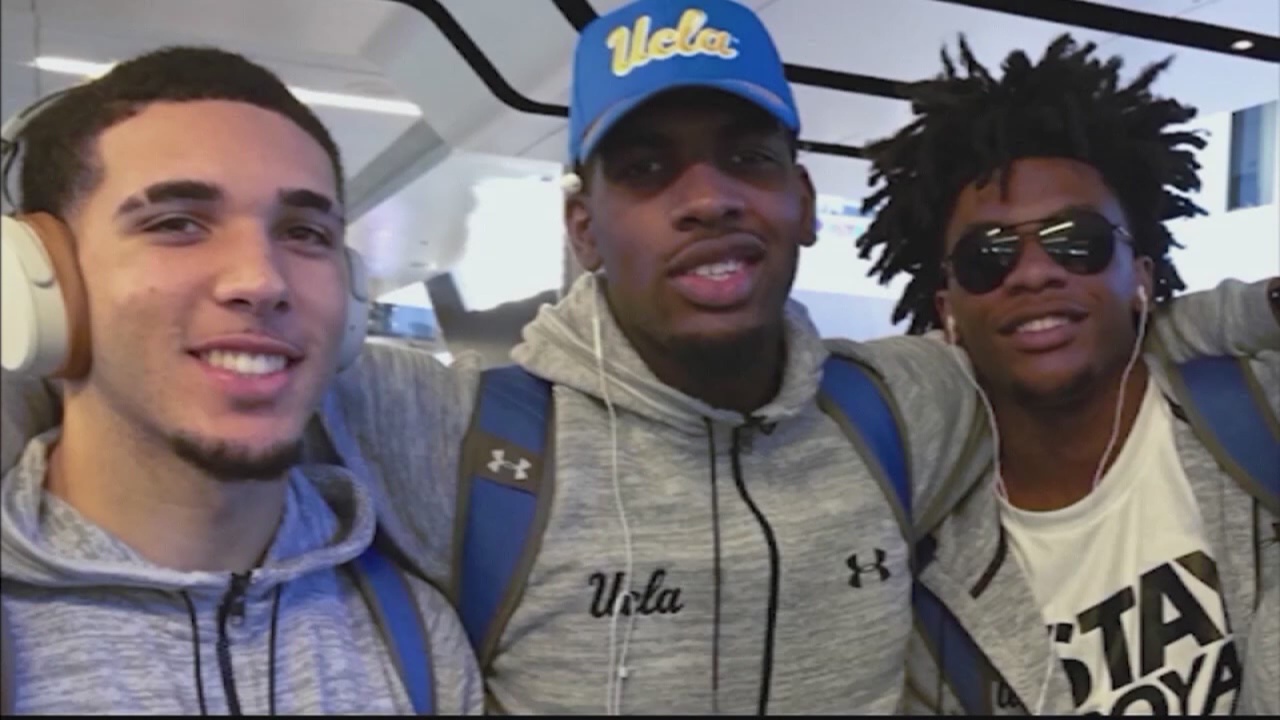 Three UCLA basketball players return from China