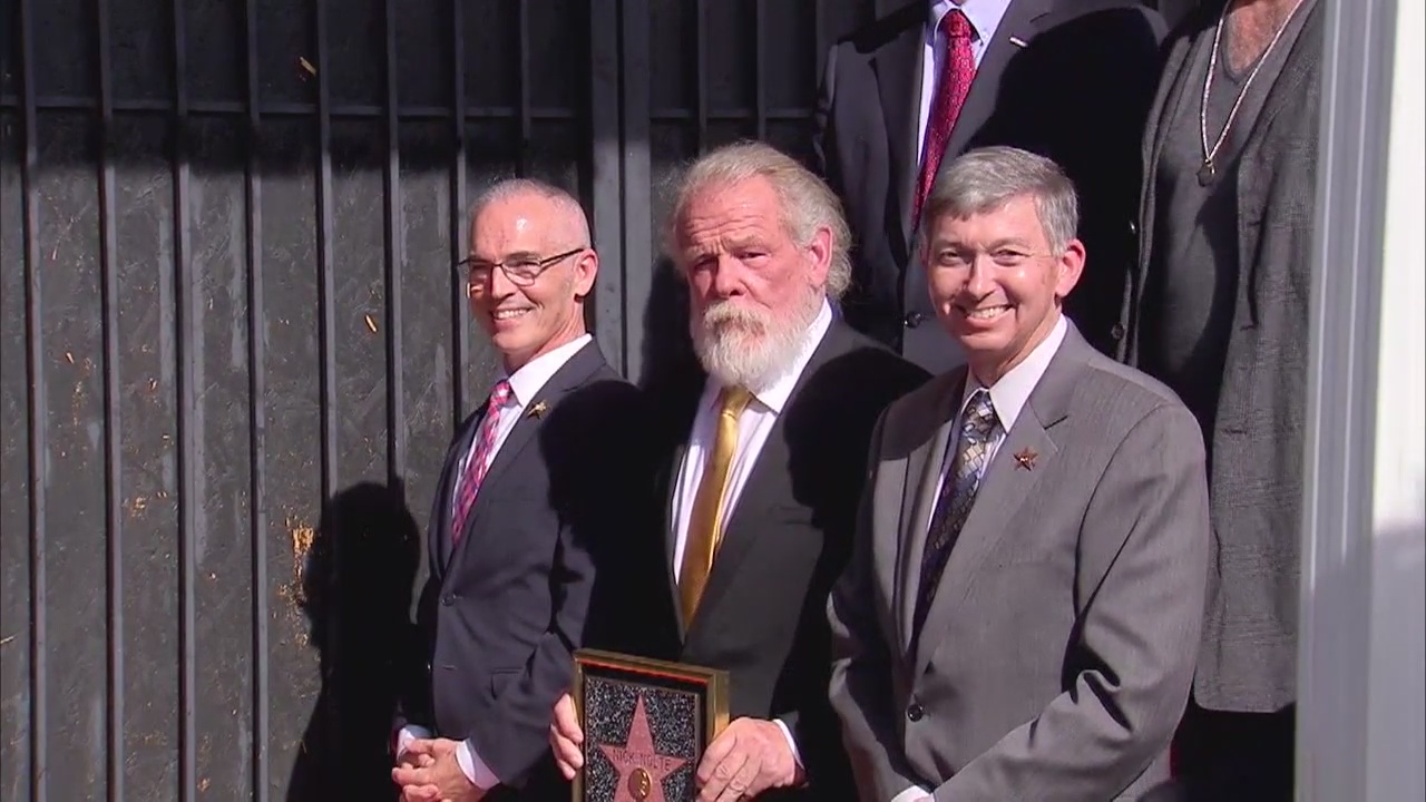 Hollywood Walk of Fame star honoring Nick Nolte to be unveiled