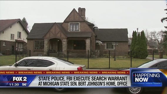 FBI, MSP executing search warrants at Mich. Sen. Bert Johnson's home, office