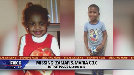 Detroit Police search for brother and sister, Zamar and Maria Cox