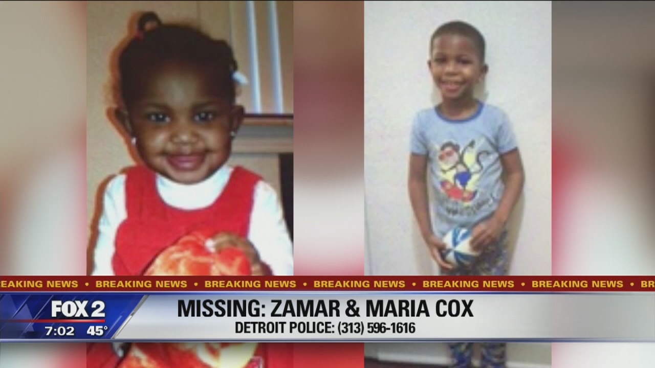 Detroit Police search for brother and sister, Zamar and Maria Cox