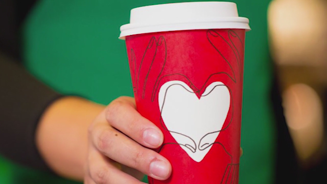 Starbucks unveils second holiday cup