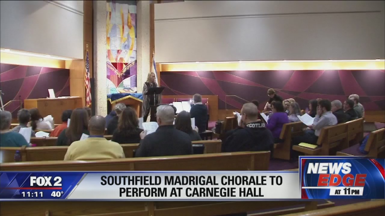 Southfield's Madrigal Chorale to perform at Carnegie Hall