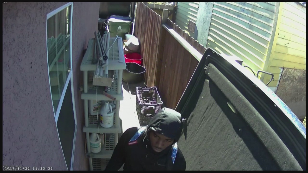 Thief wanted in series of residential burglaries in San Pedro