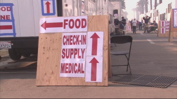 Temporary housing for SoCal firefighters