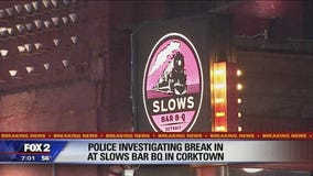 Police investigating break-in at Slows Bar Bq