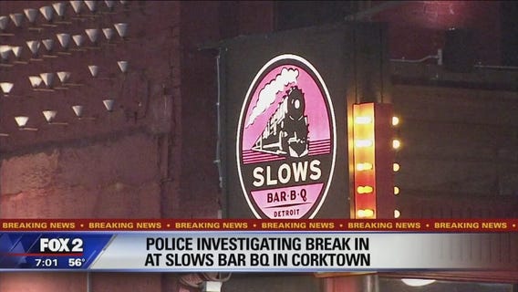 Police investigating break-in at Slows Bar Bq