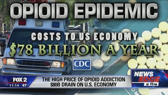 How the opioid epidemic costs the US economy $80B a year