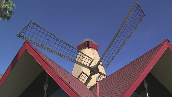 Windmill falls on Denny's in Arcadia