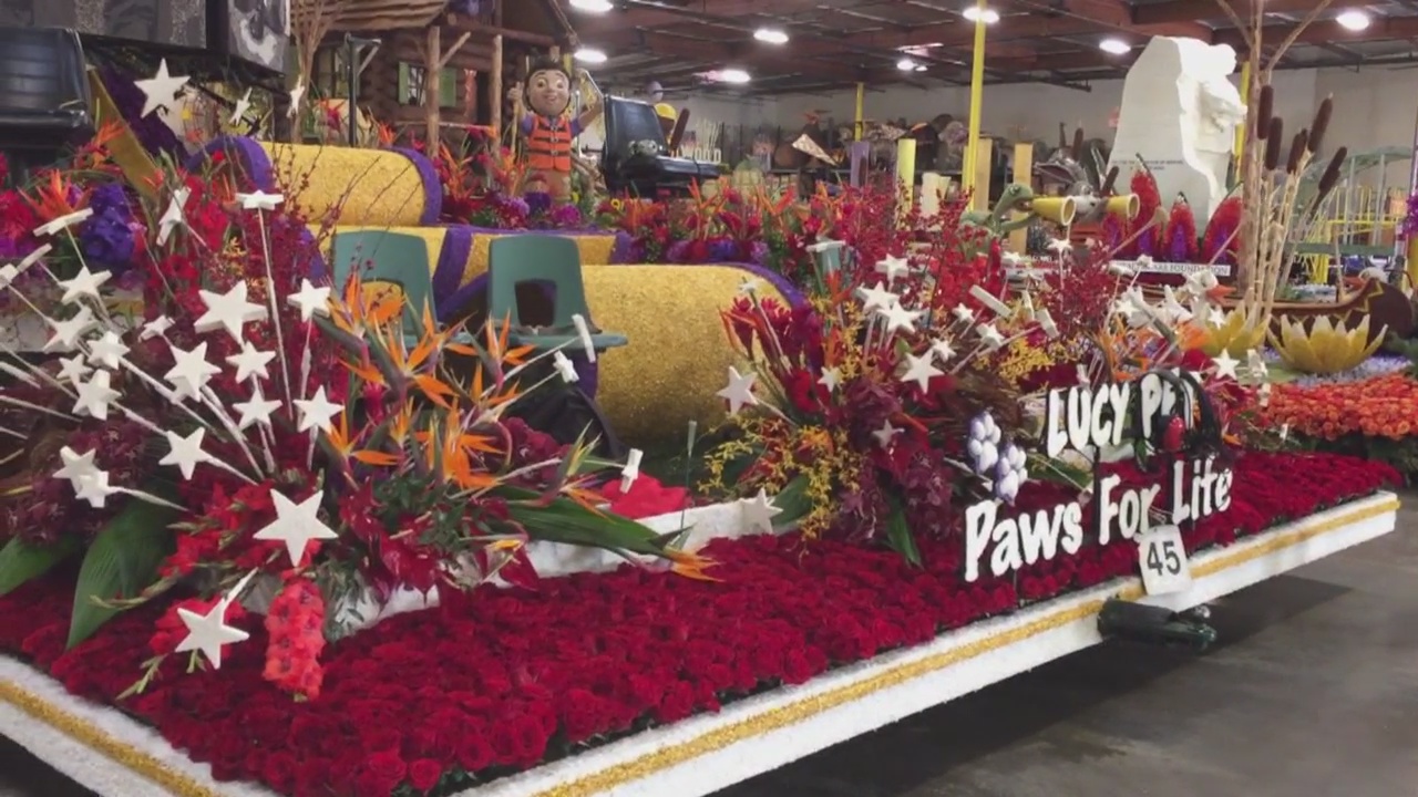 129th Rose Parade kicks off in Pasadena