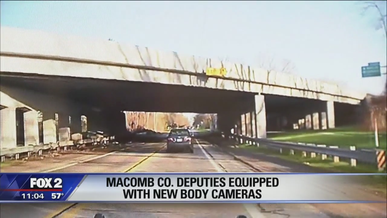 Macomb County Sheriff's Office gets new wireless body cams