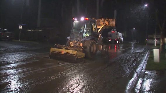 Mandatory evacuations for Corona burn areas