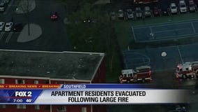 Tenants injured in Southfield apartment fire